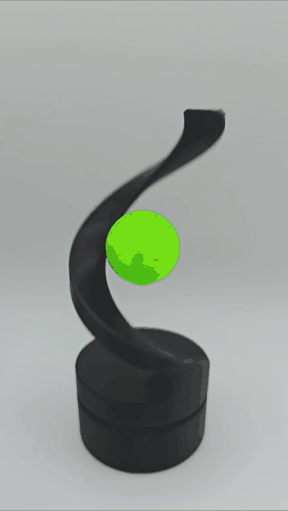 Optical Illusion Bureau Toupie - Image 3