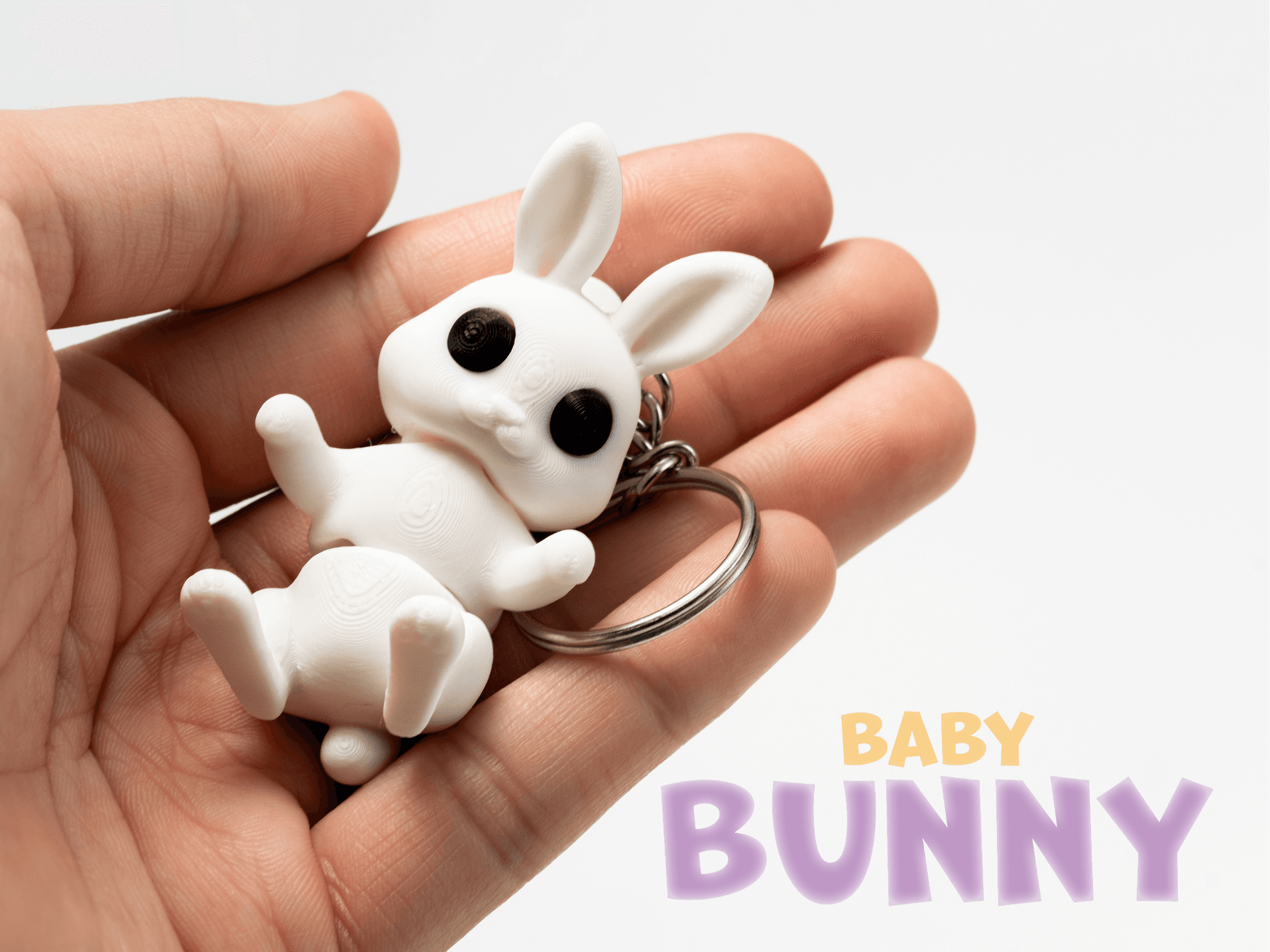 Porte-clés Lapin Articulé