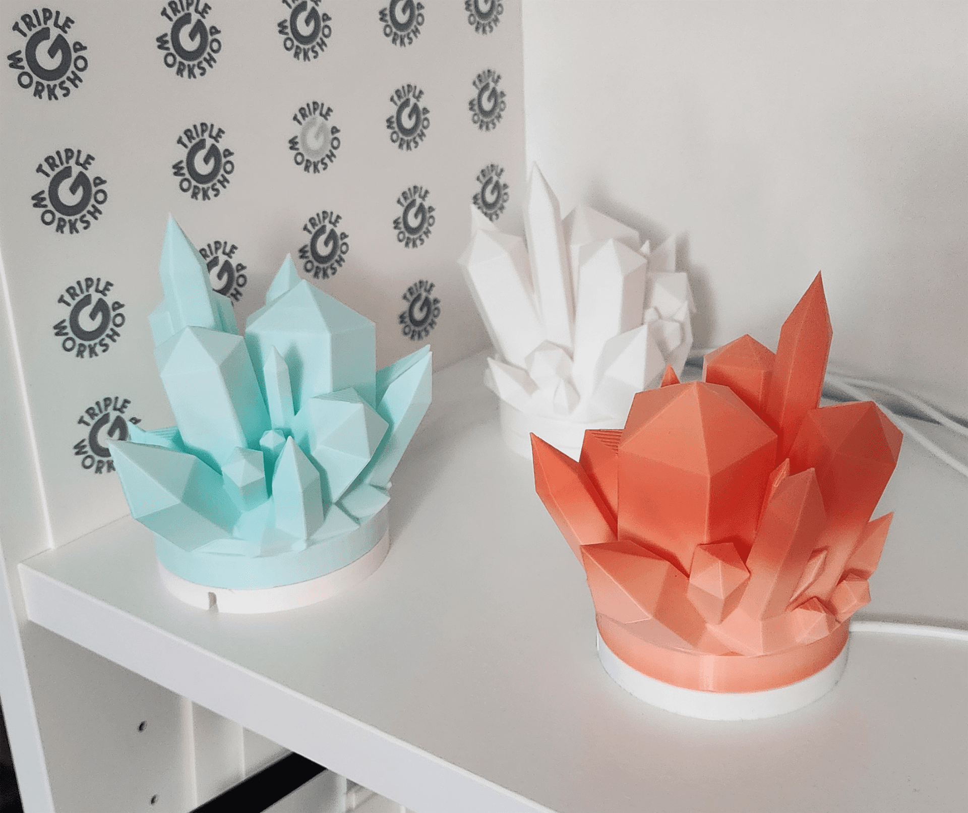 Crystal Cluster For Bambu LED Lampe - Image 2