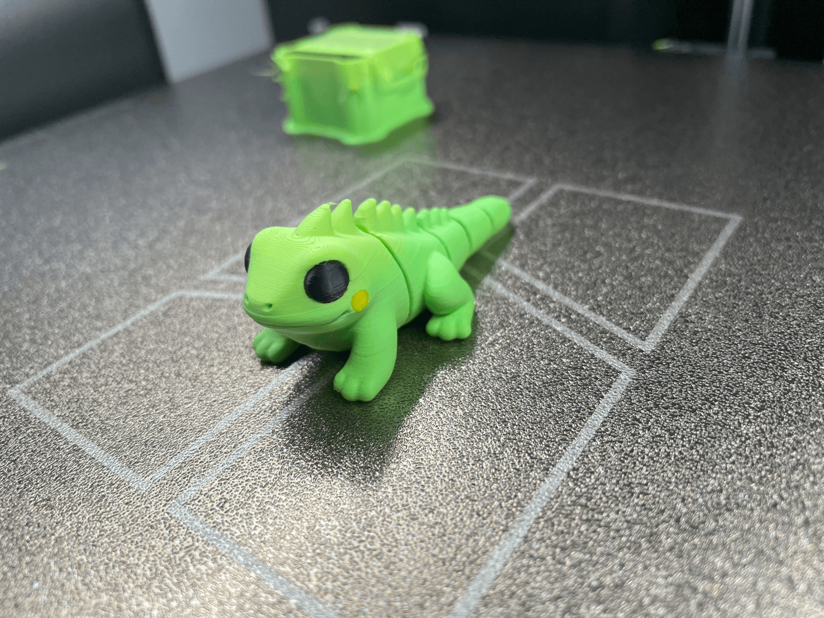 Mini Cyclura Iguana - Figurine Porte-clés - Image 3