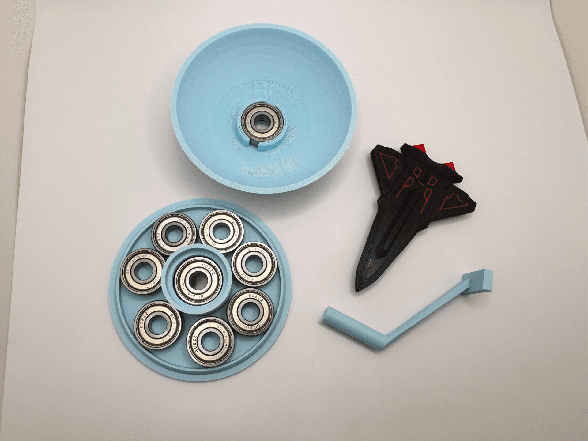 Flying Fighter Jet Anti-Anti-stress Toupie - Image 3