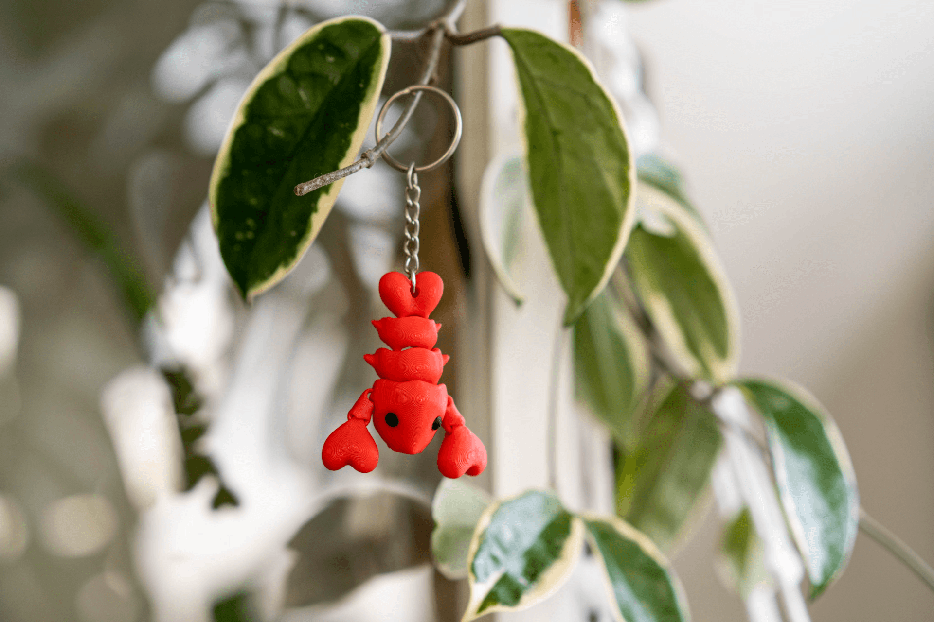 Flexible Homard Holding Claws Magnet Porte-clés - Image 4