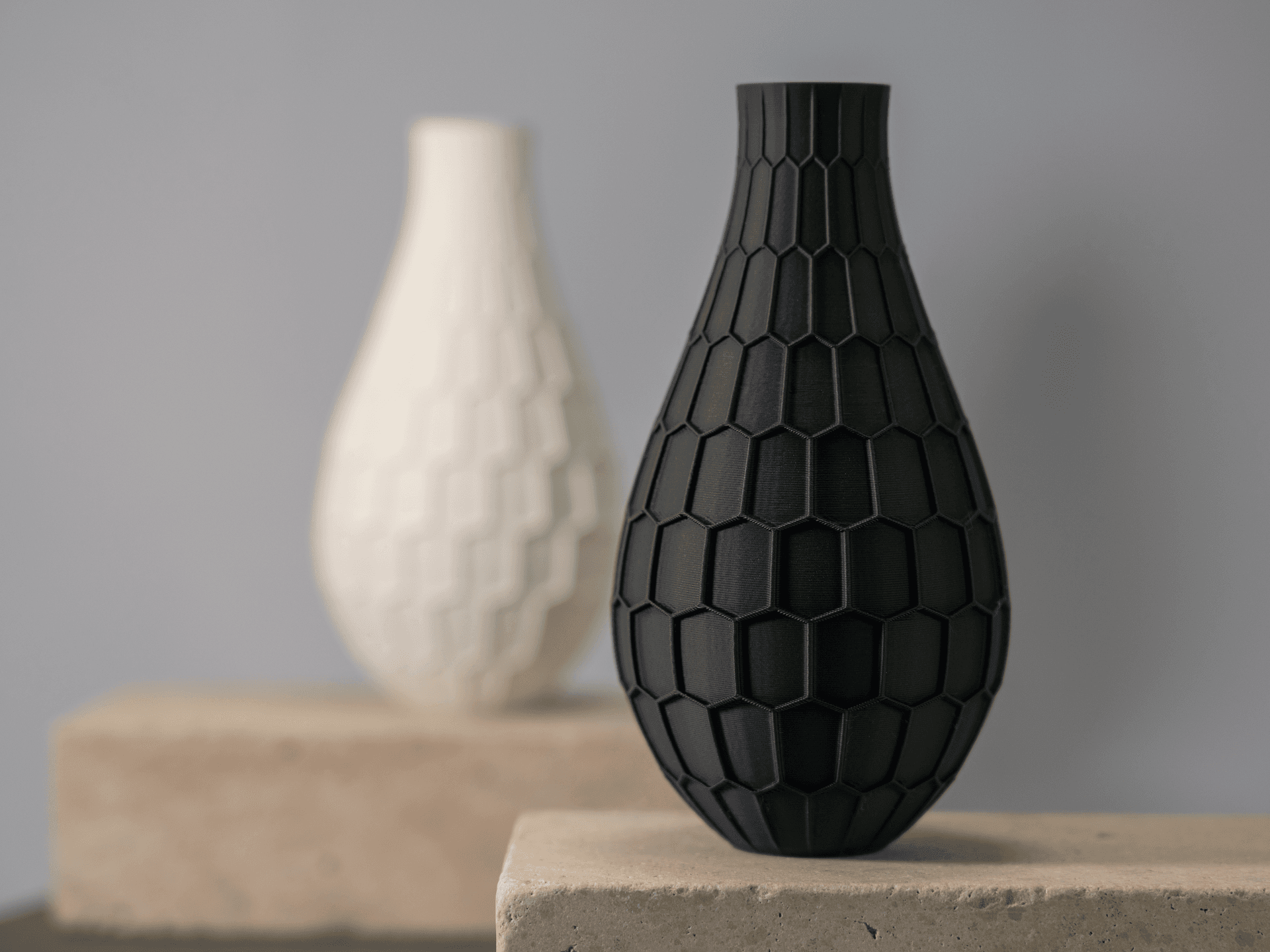 Moderne Géométrique Vase - Image 3