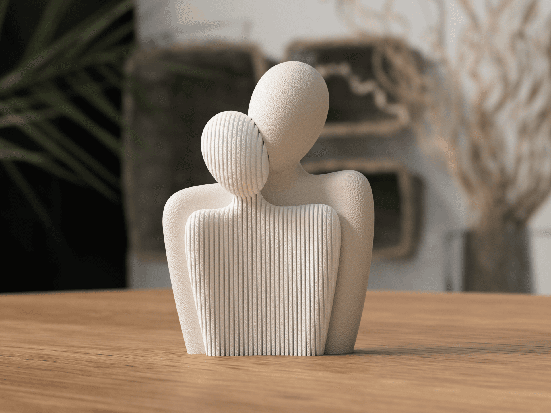 Statue Couple Amoureux - Image 2