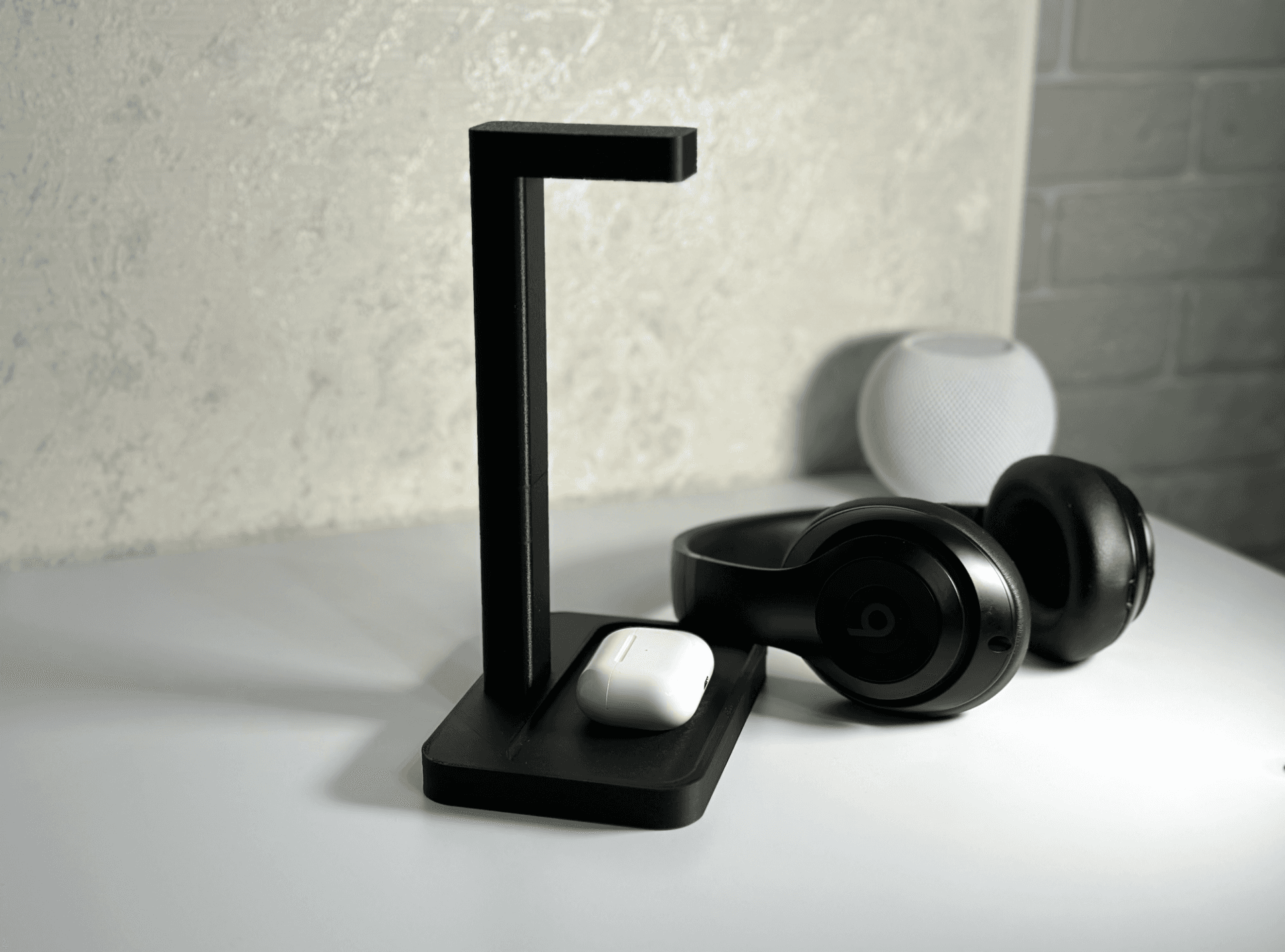 Casque Support - Headset Support With Tray - Image 3