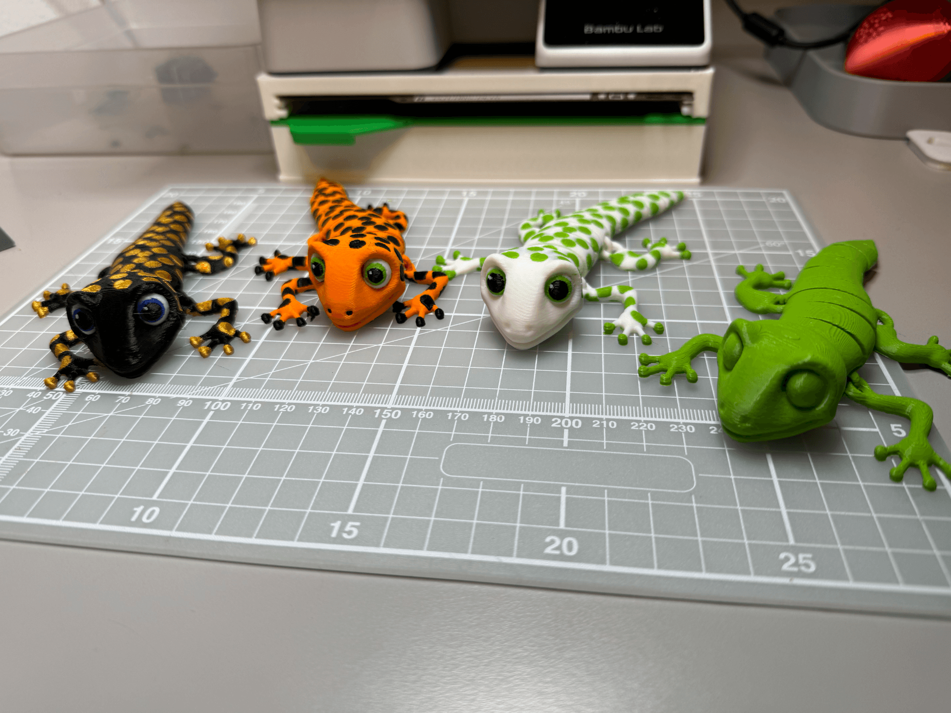 Articulé Geckolicious And Mignon Flexible Lézard - Image 4