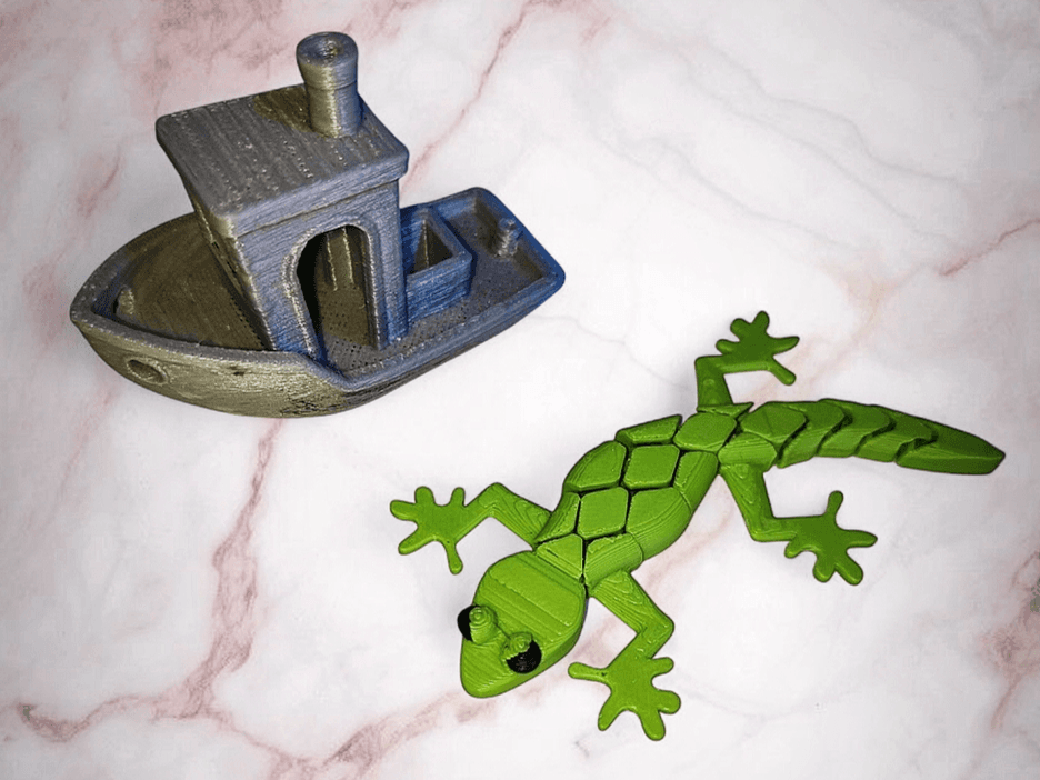 Anti-Anti-stress Flexible Gecko Articulé