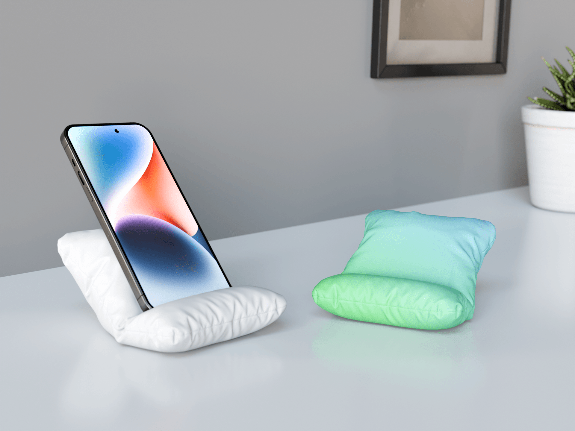 Pillow Téléphone Support