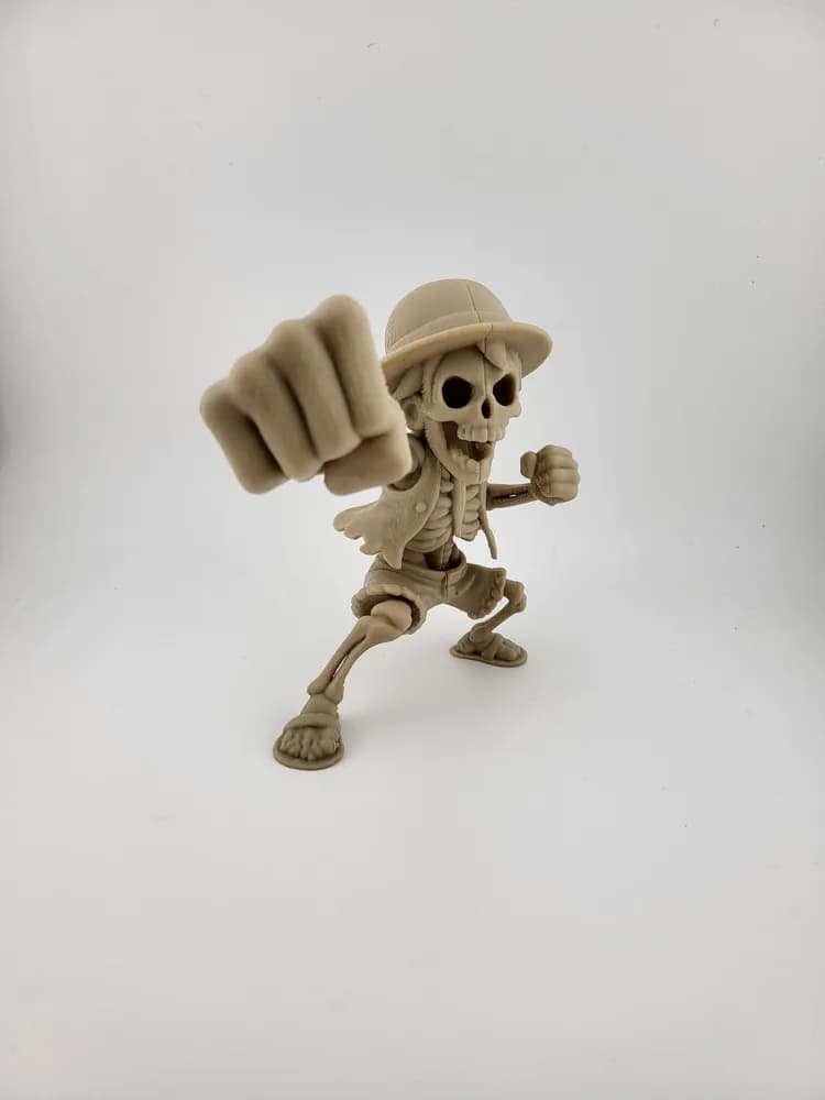 Luffy Squelette One Piece - Pose Poing - Image 2