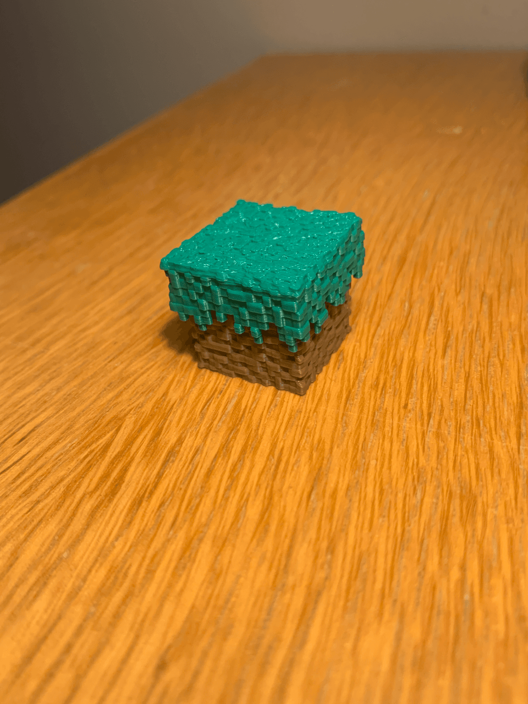 Minecraft Grass Block Clicky Anti-Anti-stress Porte-clés - Image 4