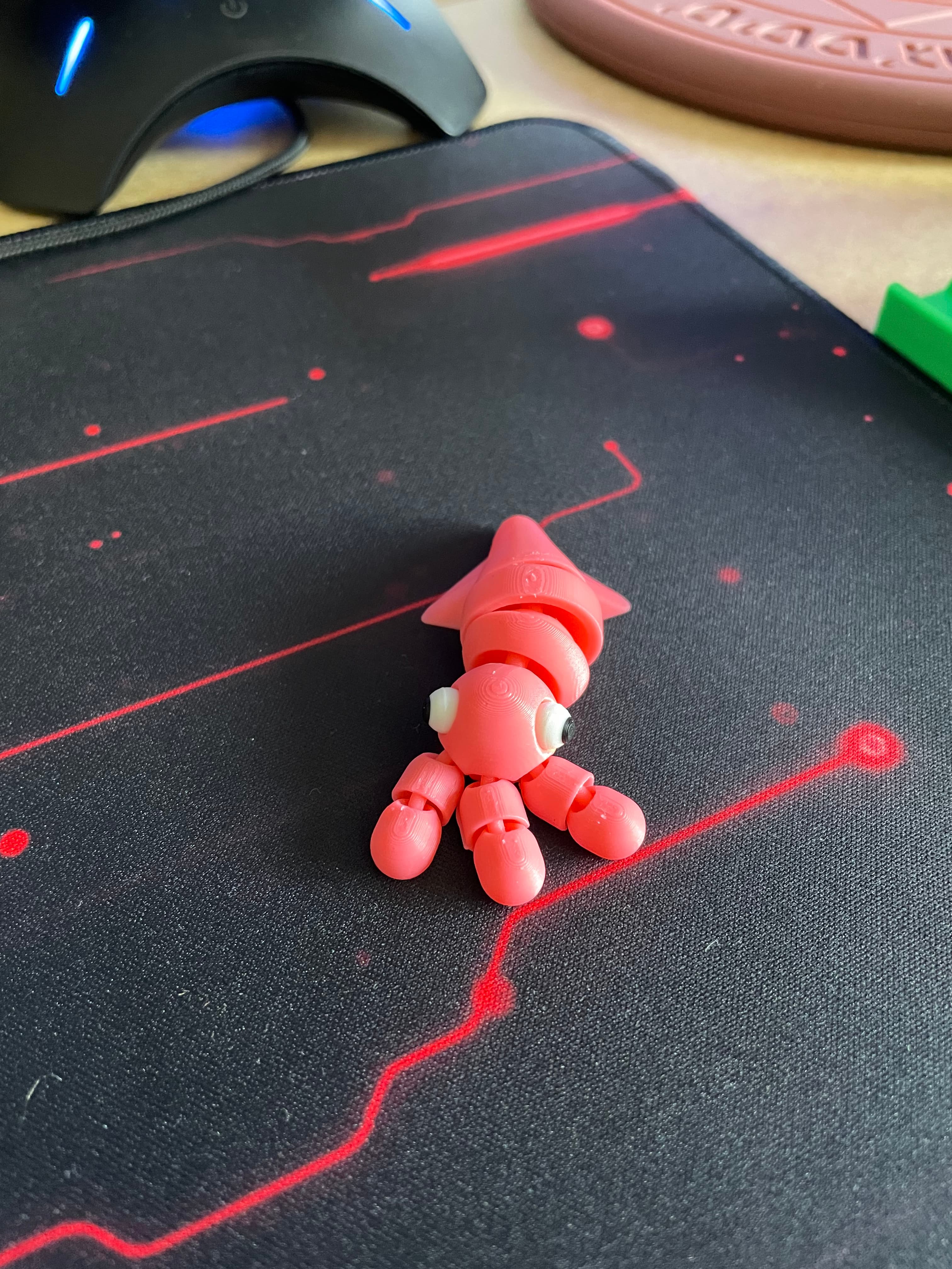 Flexible Mignon Calamar Porte-clés - Image 5