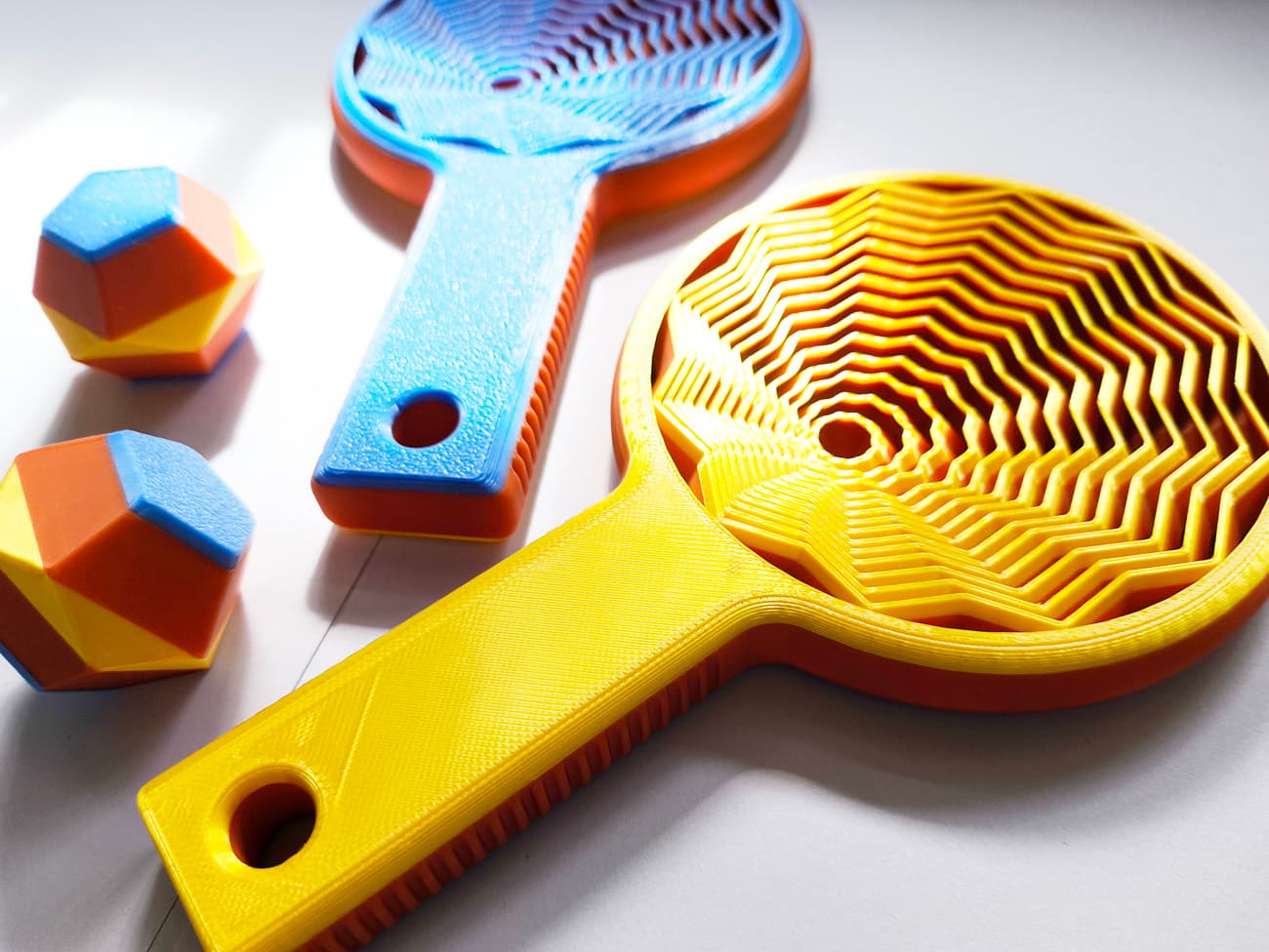 Anti-stress-relief Throwing Balle Sports Jeu Luobo Tower Racket - Image 3