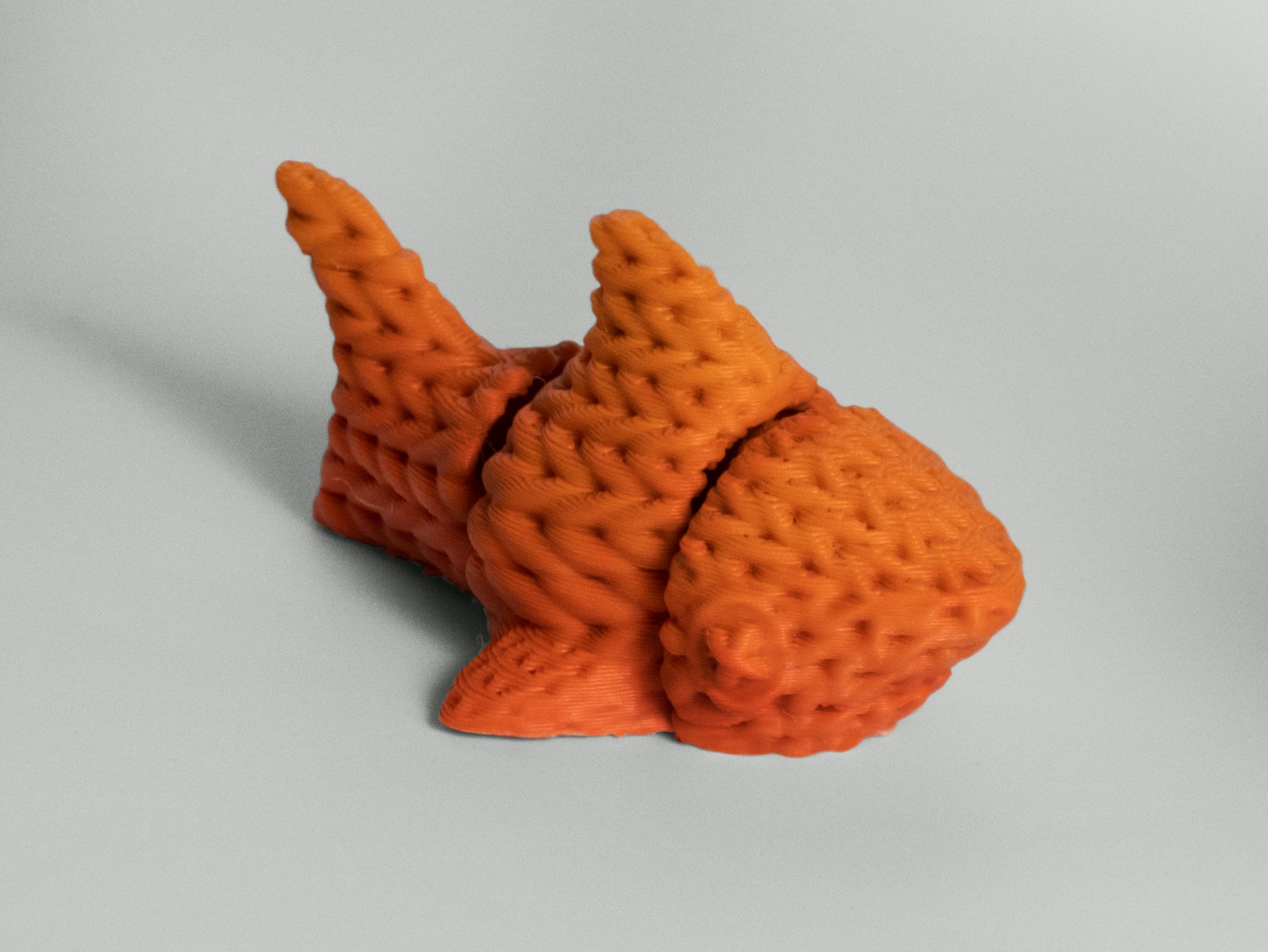 Mini Knitted Requin Articulé Porte-clés - Image 5