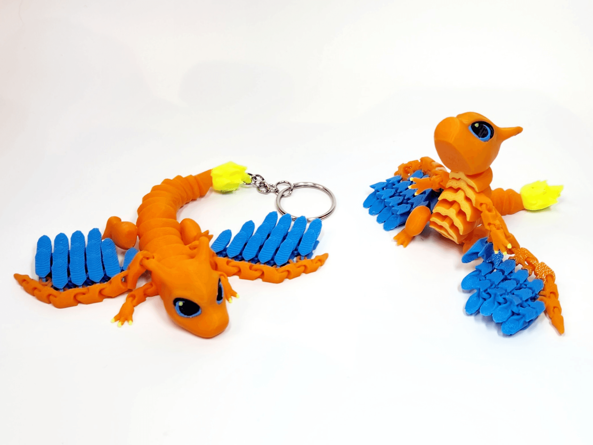 Porte-clés Dracaufeu Articulé - Image 3