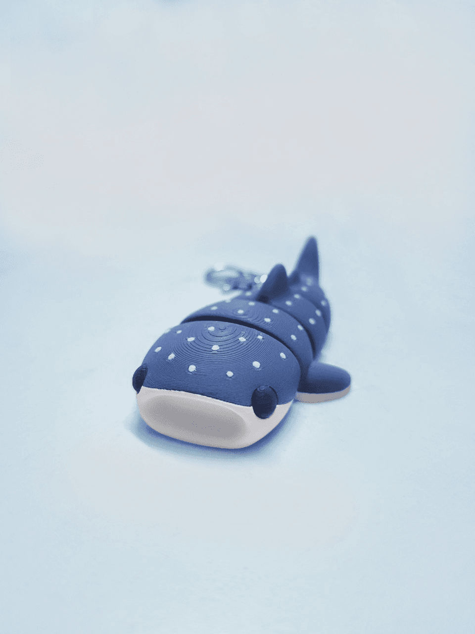 Flexible Baleine Requin Porte-clés - Image 5